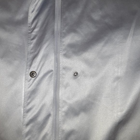 Calvin Klein light grey trench coat size 10 - Picture 8 of 9